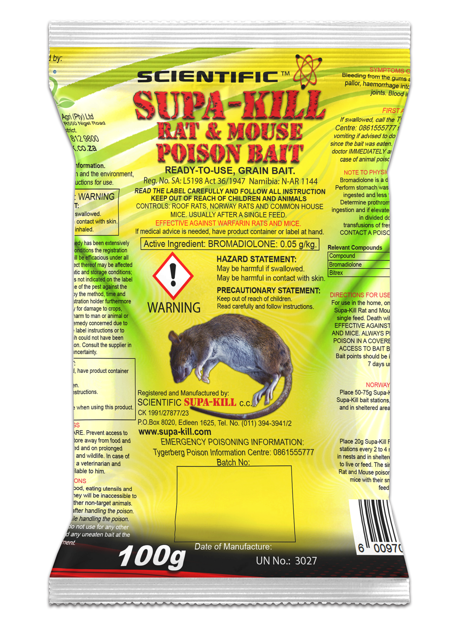 Supa-Kill Grain Based Poison Bait