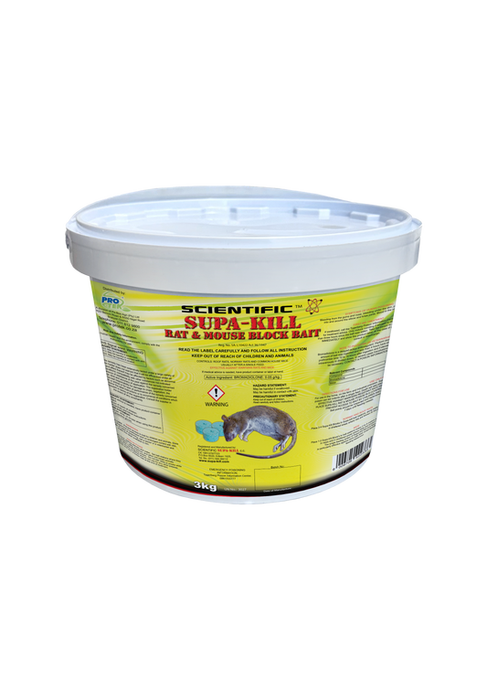 Supa-Kill 3kg & 10kg Poison (Toxic Block Bait)